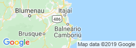 Balneario Camboriu map